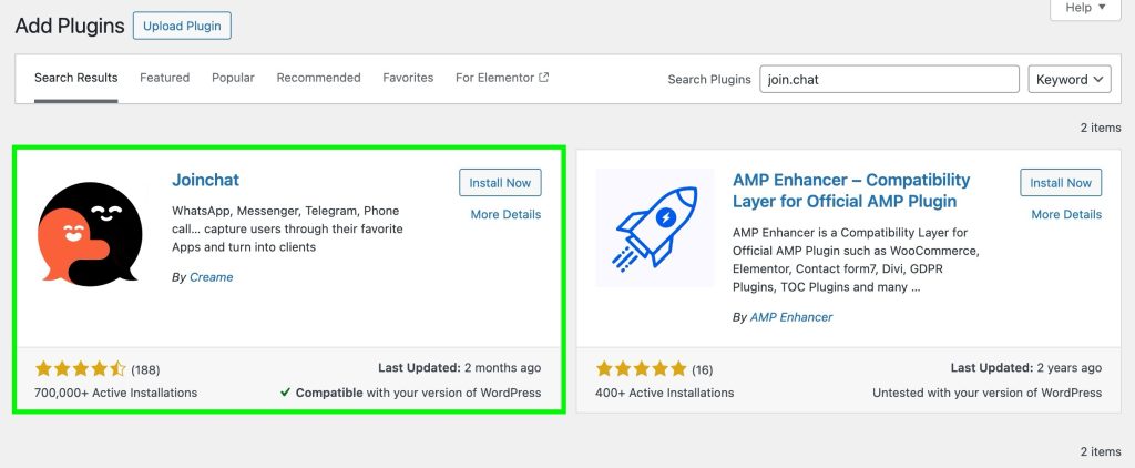 cara membuat tombol whatsapp di wordpress 2 - Kang Opes